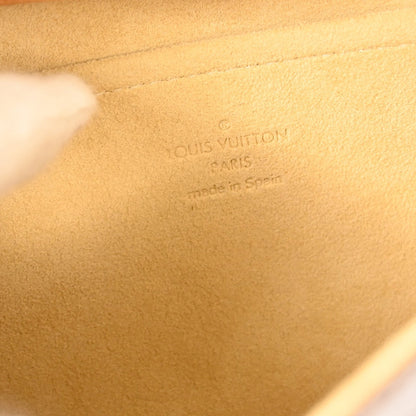 Louis Vuitton Twin Handbag Monogram Canvas, BROWN, CANVAS, Clutche & pouche