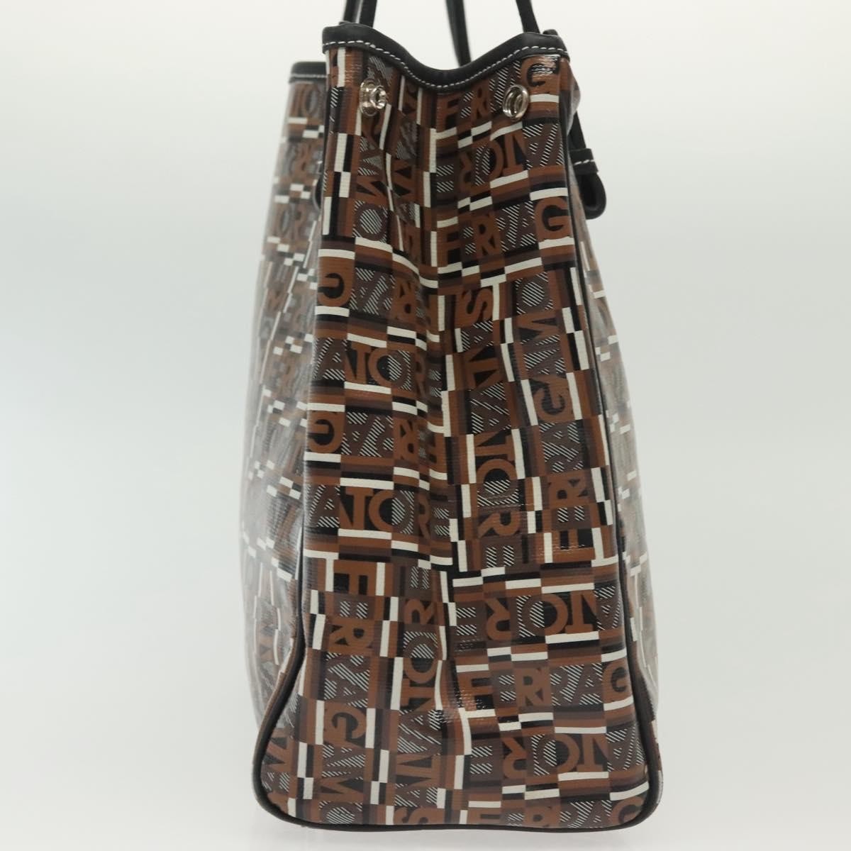 Salvatore Ferragamo Tote Bag Canvas, BLACK, CANVAS, Tote bag