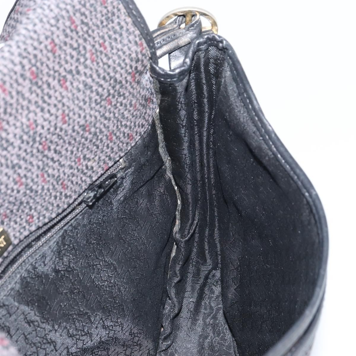 Saint Laurent Vintage Shoulder Bag Canvas, GRAY, CANVAS, Shoulder bag