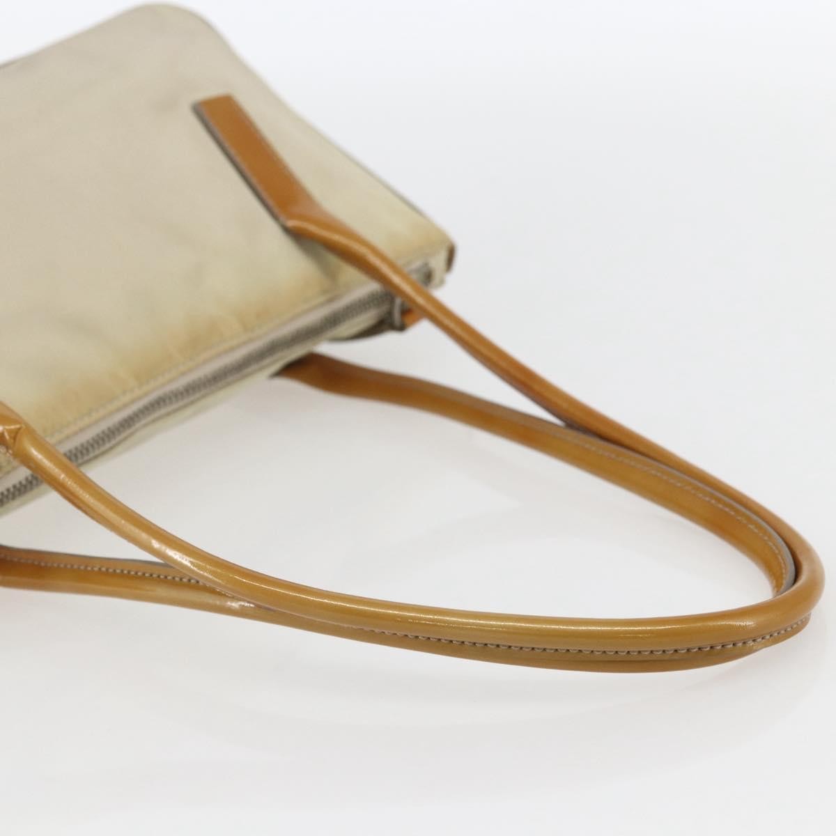 Prada Vintage Handbag Tessuto, BEIGE, NYLON, Handbag