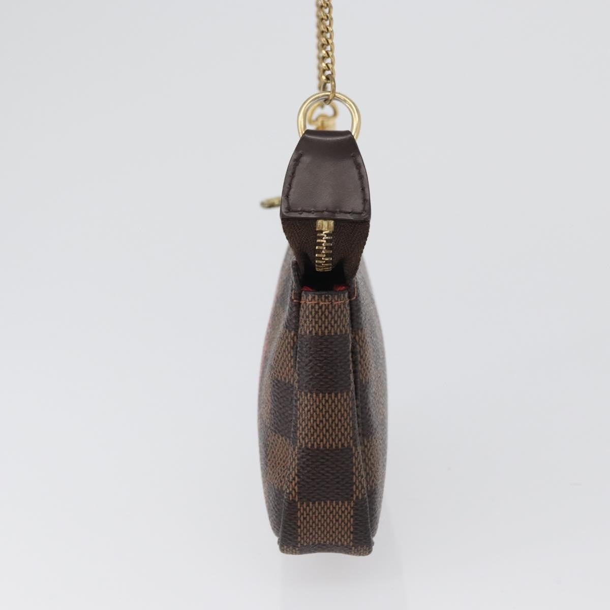 Louis Vuitton Pochette Accessoires Limited Edition Damier, BROWN, CANVAS, Clutche & pouche