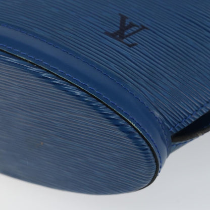 Louis Vuitton Saint Jacques Handbag Epi Leather, BLUE, LEATHER, Handbag