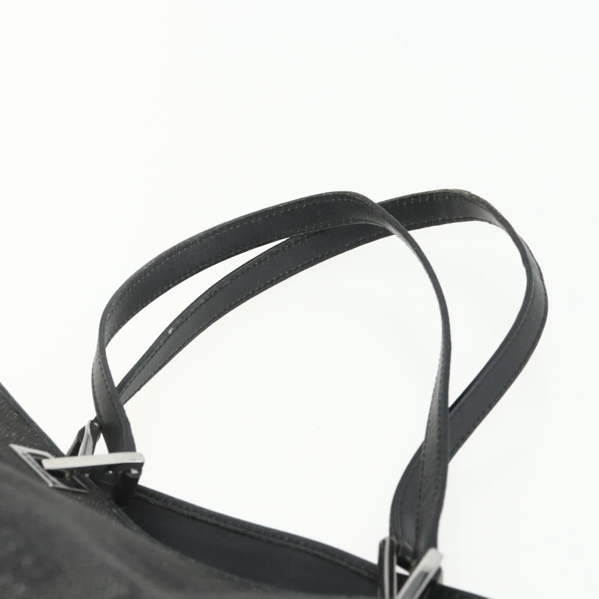 Gucci Vintage Bucket Shopping Tote GG Canvas, BLACK, CANVAS, Tote bag