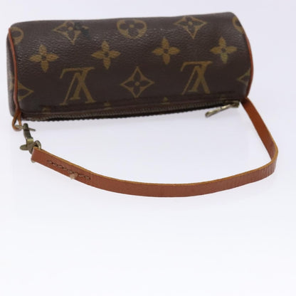 Louis Vuitton Papillon Pochette Monogram Canvas, BROWN, CANVAS, Handbag