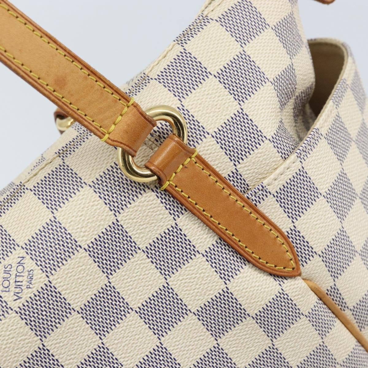 Louis Vuitton Totally Handbag Damier azur, BLUE, CANVAS, Tote bag