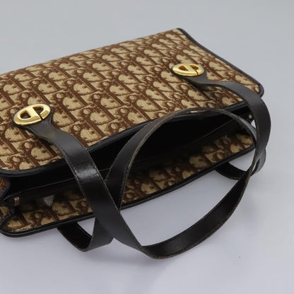 Christian Dior Trotter Canvas, BROWN, CANVAS, Handbag