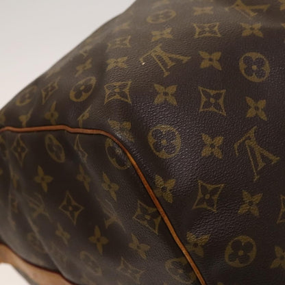 Louis Vuitton Keepall Bandouliere Bag Monogram Canvas, BROWN, CANVAS, Travel bag