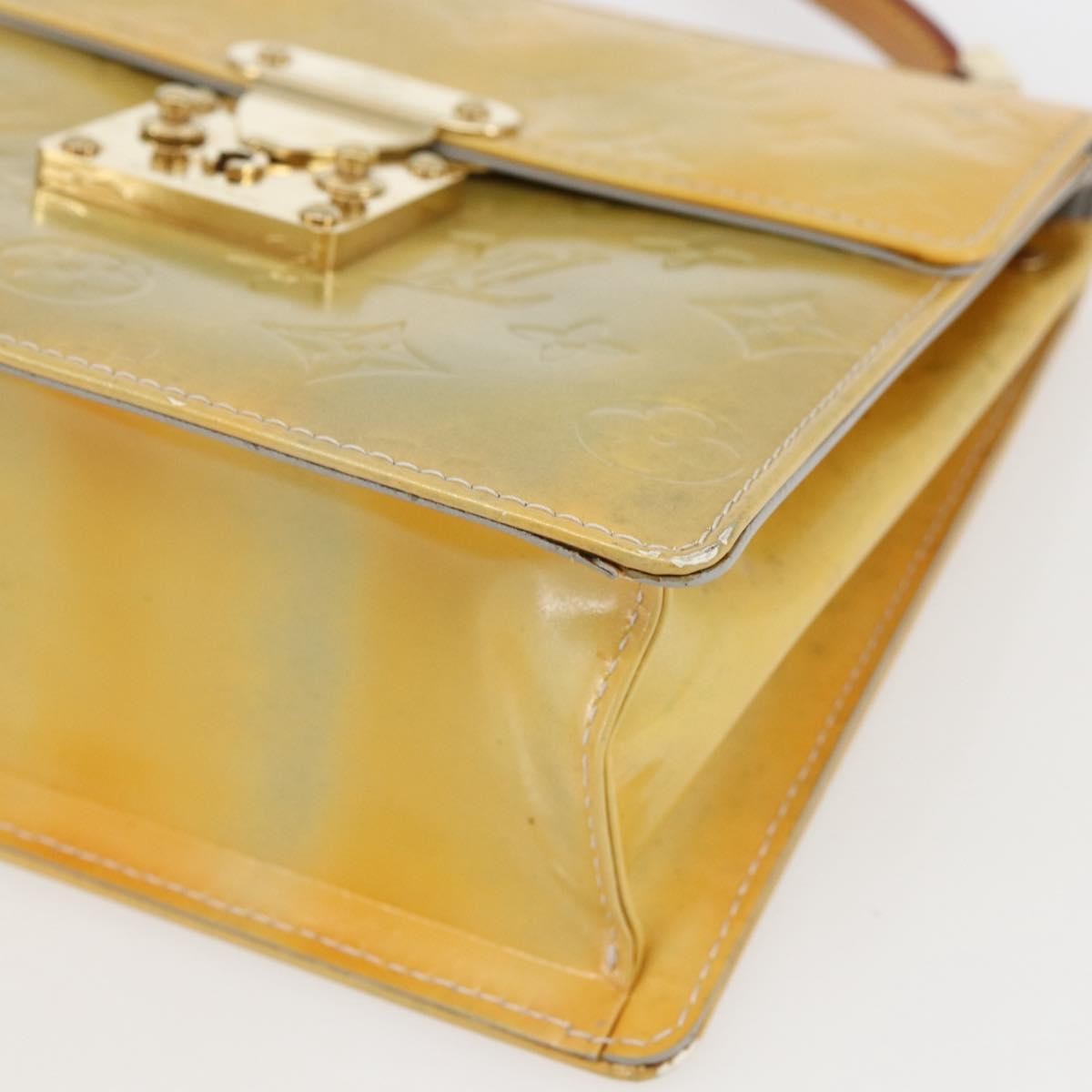 Louis Vuitton Spring Street NM Handbag Patent leather, GRAY, PATENT_LEATHER, Handbag