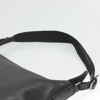 Gucci Vintage Shoulder Bag Leather, BLACK, LEATHER, Shoulder bag