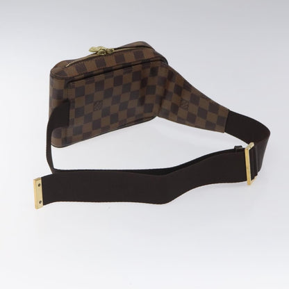 Louis Vuitton Geronimos Waist Bag Damier, BROWN, CANVAS, Shoulder bag