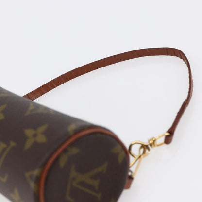 Louis Vuitton Papillon Pochette Monogram Canvas, BROWN, CANVAS, Handbag
