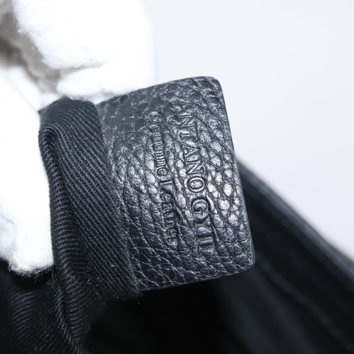 Bally Vintage Shoulder Bag Leather, BLACK, LEATHER, Shoulder bag