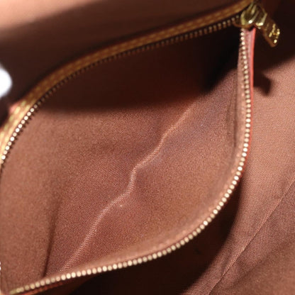 Louis Vuitton Sologne Handbag Monogram Canvas, Brown, Canvas, Shoulder Bag