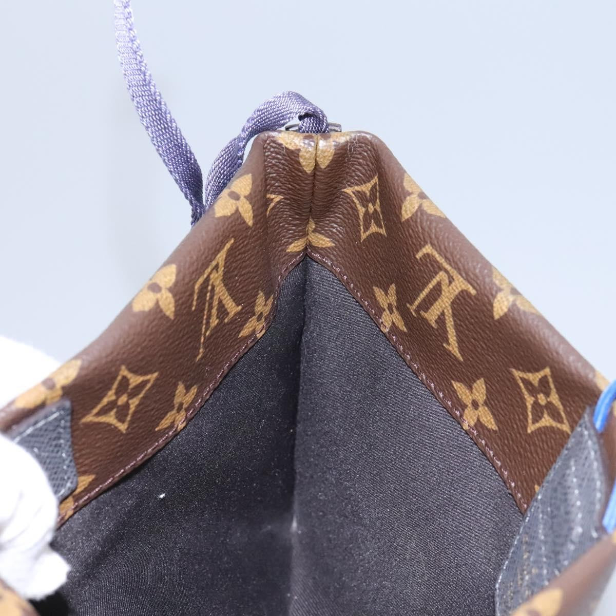Louis Vuitton Outdoor Pouch Limited Edition Monogram Pacific Canvas, Blue, Canvas, Shoulder Bag