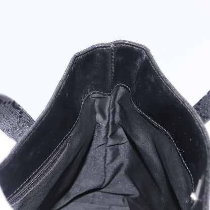 Gucci Double Pocket Tote GG Canvas, BLACK, CANVAS, Handbag