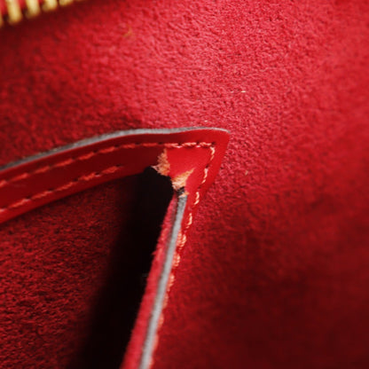 Louis Vuitton Saint Jacques Handbag Epi Leather, RED, LEATHER, Shoulder bag