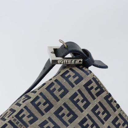 Fendi Mama Forever Bag Zucchino Canvas, NAVY, CANVAS, Tote bag