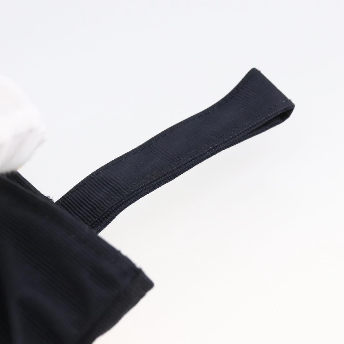 Celine Circle Logo Pouch Nylon, NAVY, NYLON, Clutche & pouche