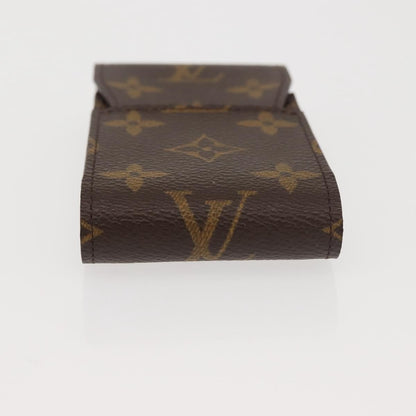 Louis Vuitton Etui Cigarette Case Monogram canvas, BROWN, CANVAS, Toiletry Case