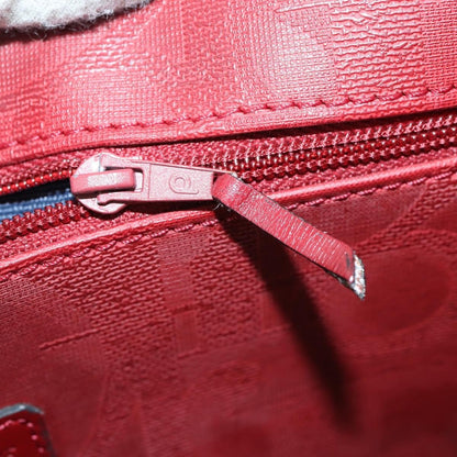 Christian Dior Vintage Trotter Duffle Bag Diorissimo Canvas, RED, PVC, Travel bag