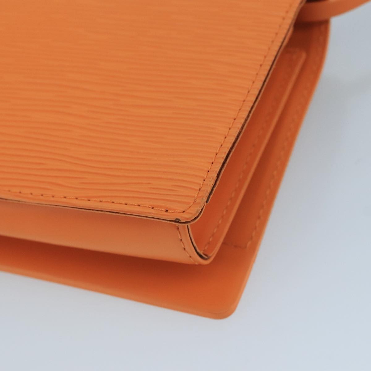 Louis Vuitton Honfleur Handbag Epi Leather, ORANGE, LEATHER, Shoulder bag