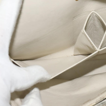 Chanel Vintage Classic Double Flap Bag Quilted Denim, GRAY, CANVAS, Handbag