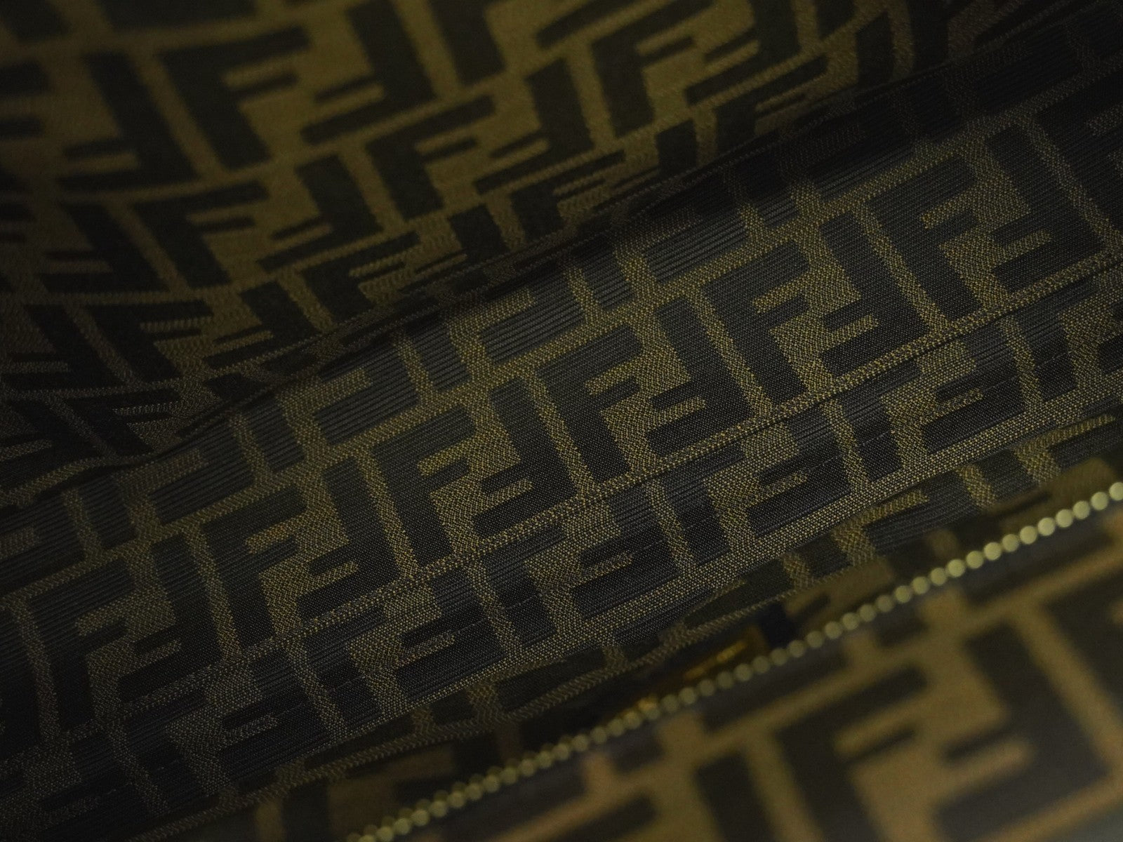 Fendi Peekaboo Bag Leather, GRAY, LEATHER, Handbag