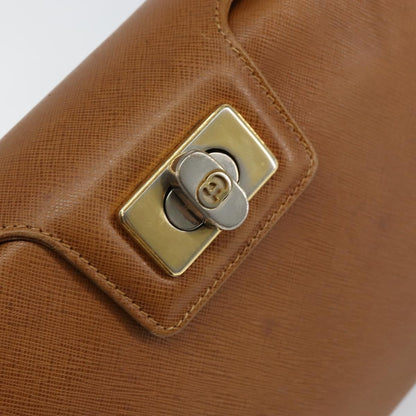 Gucci Vintage Shoulder Bag Leather, BROWN, LEATHER, Shoulder bag