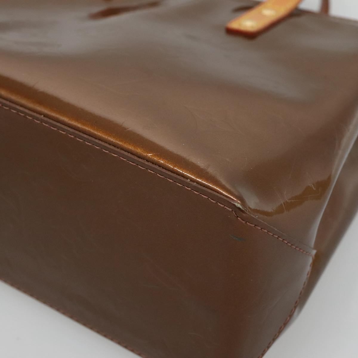 Louis Vuitton Reade Handbag Monogram Vernis, BROWN, PATENT_LEATHER, Handbag