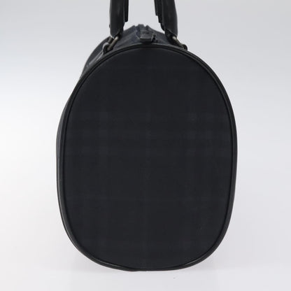 Burberry Nova check boston bag Canvas, NAVY, CANVAS, Handbag