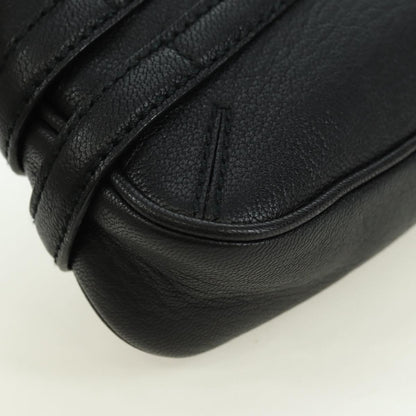 Gucci Horsebit Shoulder Bag GG Canvas and Leather, Black, Leather, Shoulder Bag