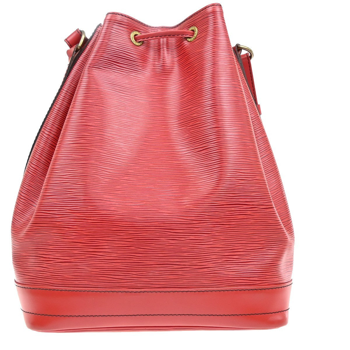 Louis Vuitton Noe Handbag Epi Leather, RED, LEATHER, Handbag
