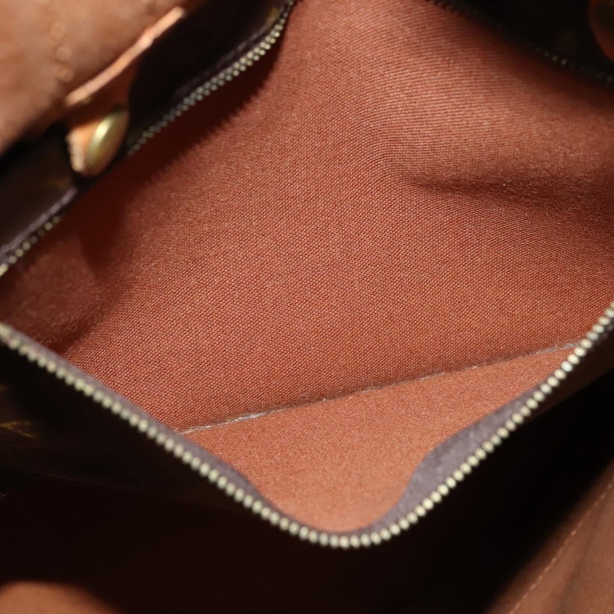 Louis Vuitton Randonnee Backpack Monogram Canvas, BROWN, CANVAS, Shoulder bag