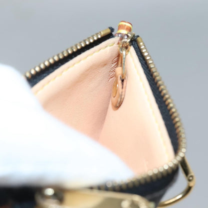 Louis Vuitton Pochette Clés Monogram Canvas, BLACK, CANVAS, Wallets