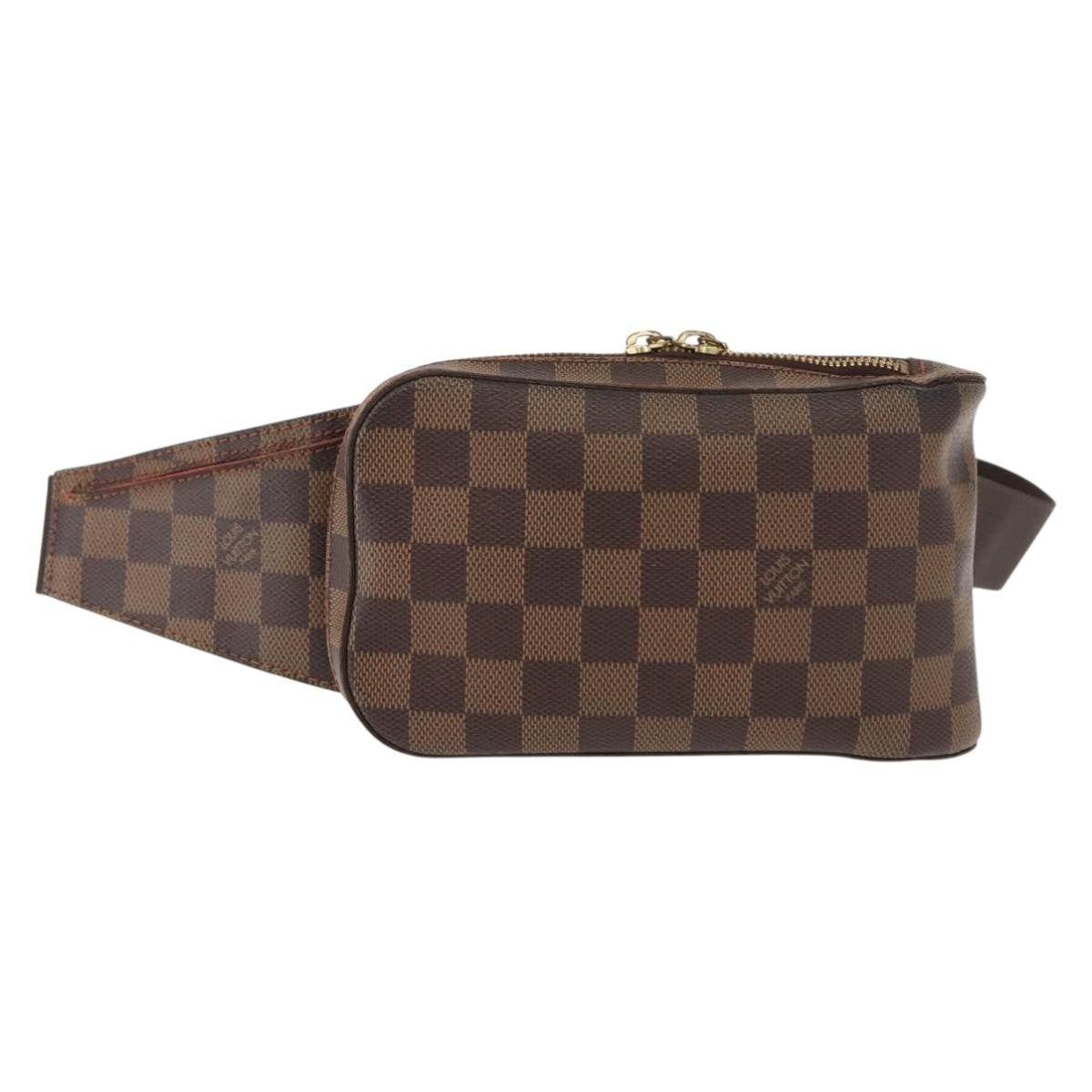 Louis Vuitton Geronimos Waist Bag Damier, BROWN, CANVAS, Shoulder bag