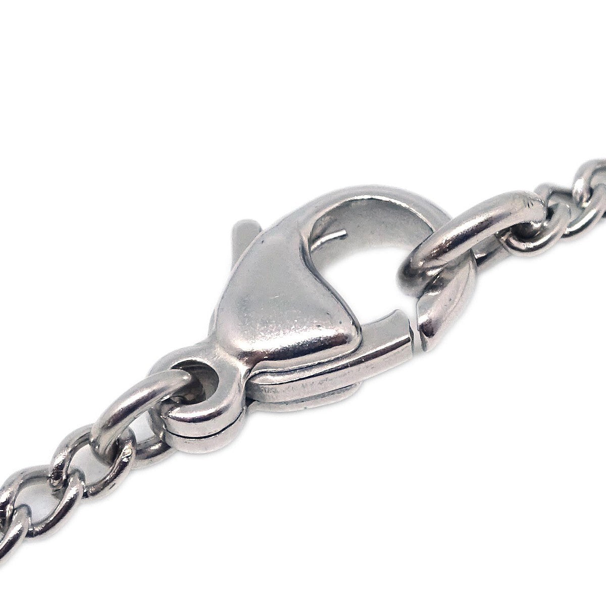 Chanel CC Pendant Necklace Metal, SILVER, SILVER_PLATED, Necklace