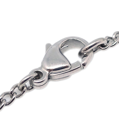 Chanel CC Pendant Necklace Metal, SILVER, SILVER_PLATED, Necklace