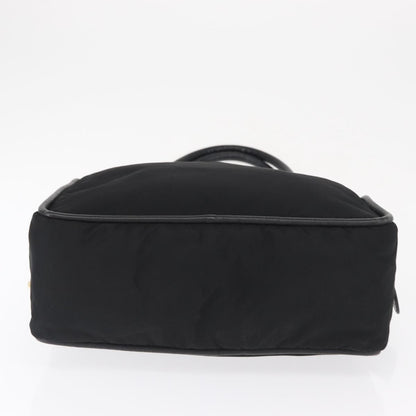 Celine Vintage Shoulder Bag Nylon, BLACK, NYLON, Shoulder bag