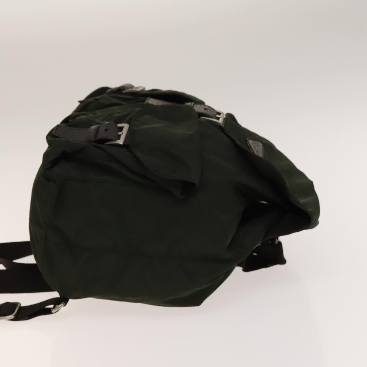 Prada Sac à dos Re-nylon nylon, KHAKI, NYLON, Backpack