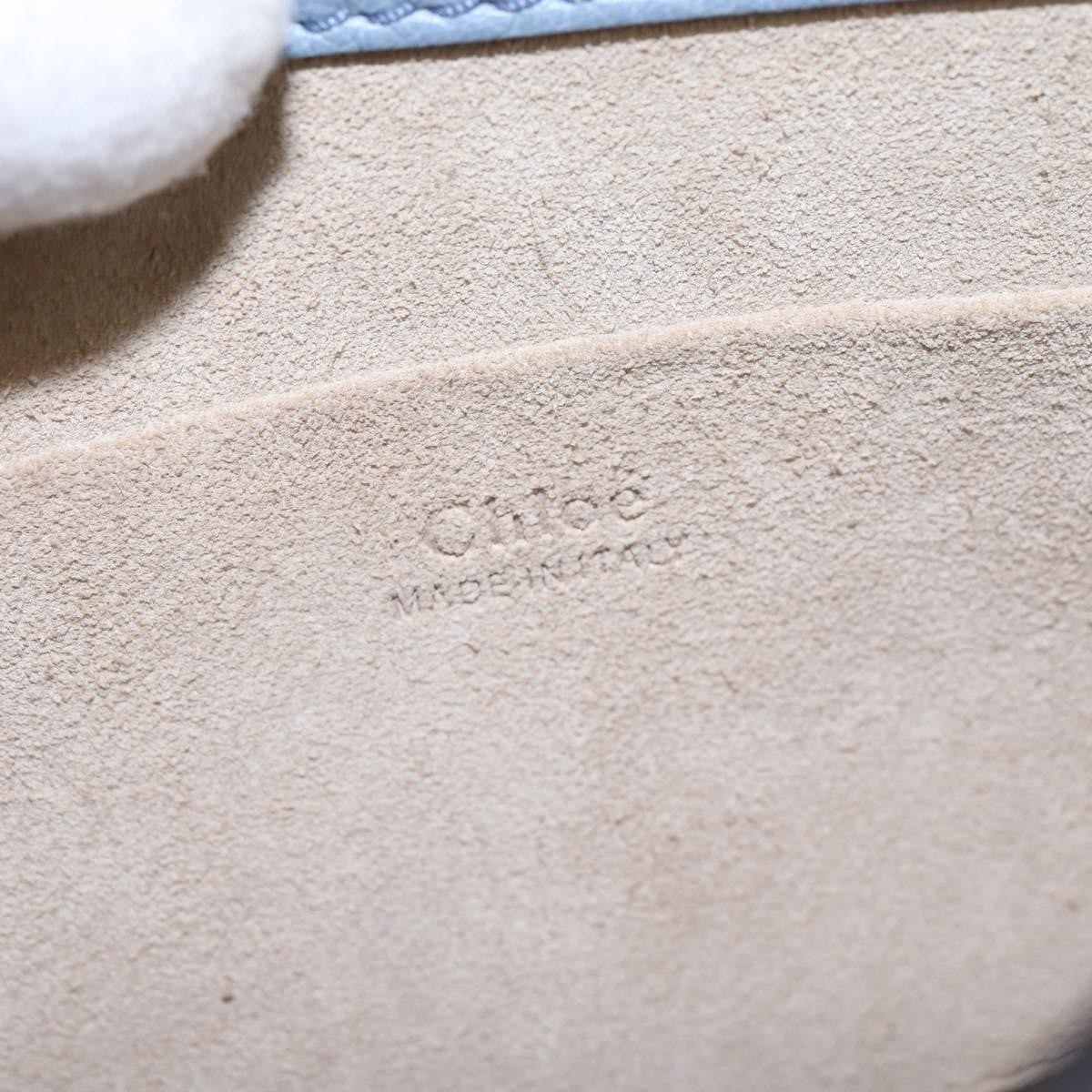 Chloe Nile Crossbody Bag Leather, BLUE, LEATHER, Crossbody bag