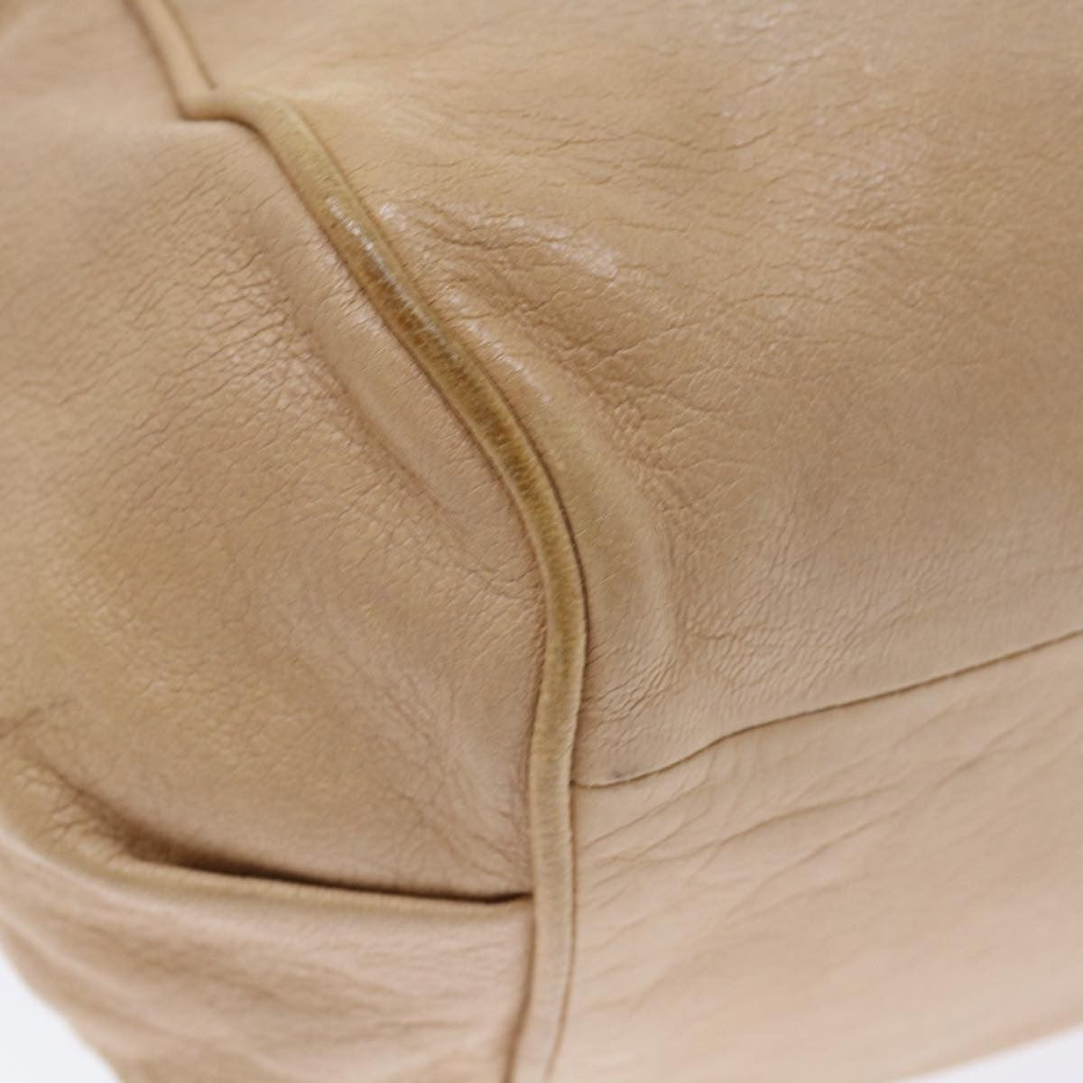 Chloe Ethel Tote Leather, BEIGE, LEATHER, Tote bag