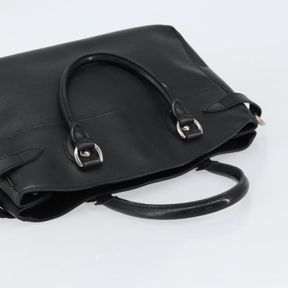 Louis Vuitton Passy Tote Epi Leather, BLACK, LEATHER, Handbag