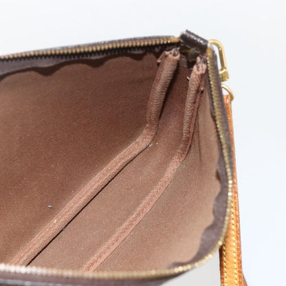 Louis Vuitton Pochette Accessoires Limited Edition Monogram Graffiti, Brown, Canvas, Clutch