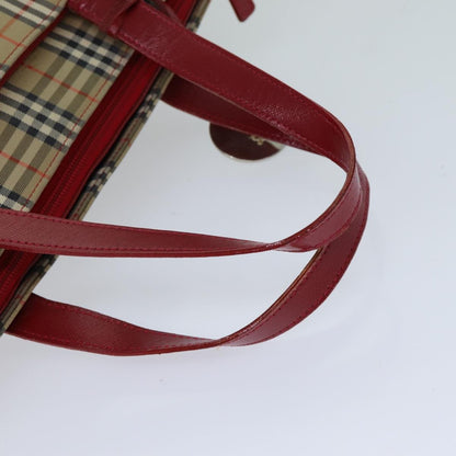 Burberry Nova Check Handbag Nova Check Canvas, BEIGE, CANVAS, Handbag