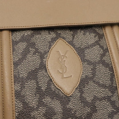 Saint Laurent Vintage Handbag PVC Leather, GRAY, PVC, Handbag