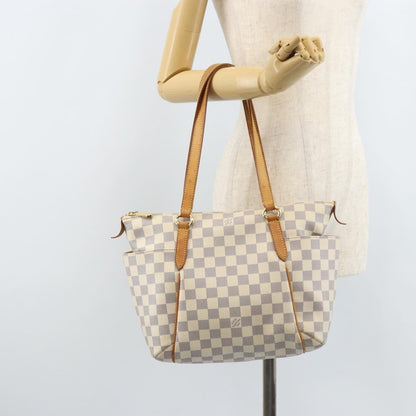 Louis Vuitton Totally Handbag Damier azur, BLUE, CANVAS, Tote bag