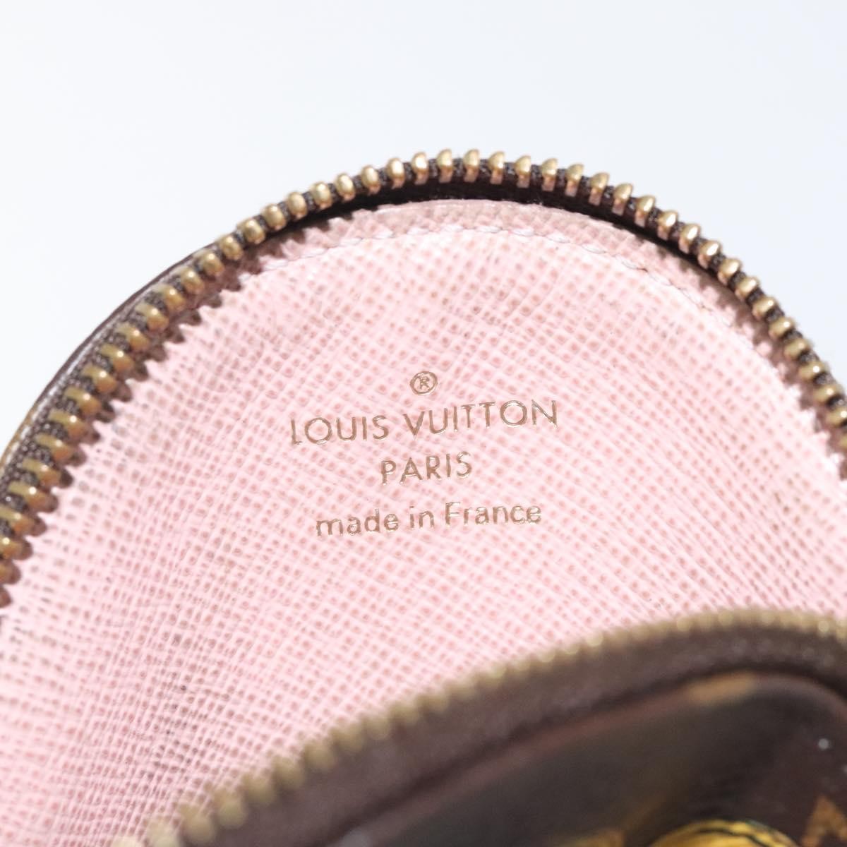 Louis Vuitton Round Coin Purse Limited Edition Monogram Canvas, BROWN, CANVAS, Wallets