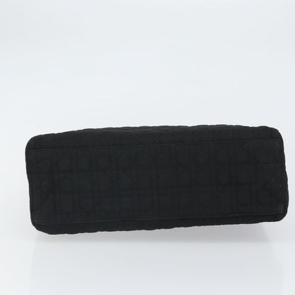 Christian Dior Vintage Lady Dior Bag Cannage Quilt Nylon, BLACK, NYLON, Handbag