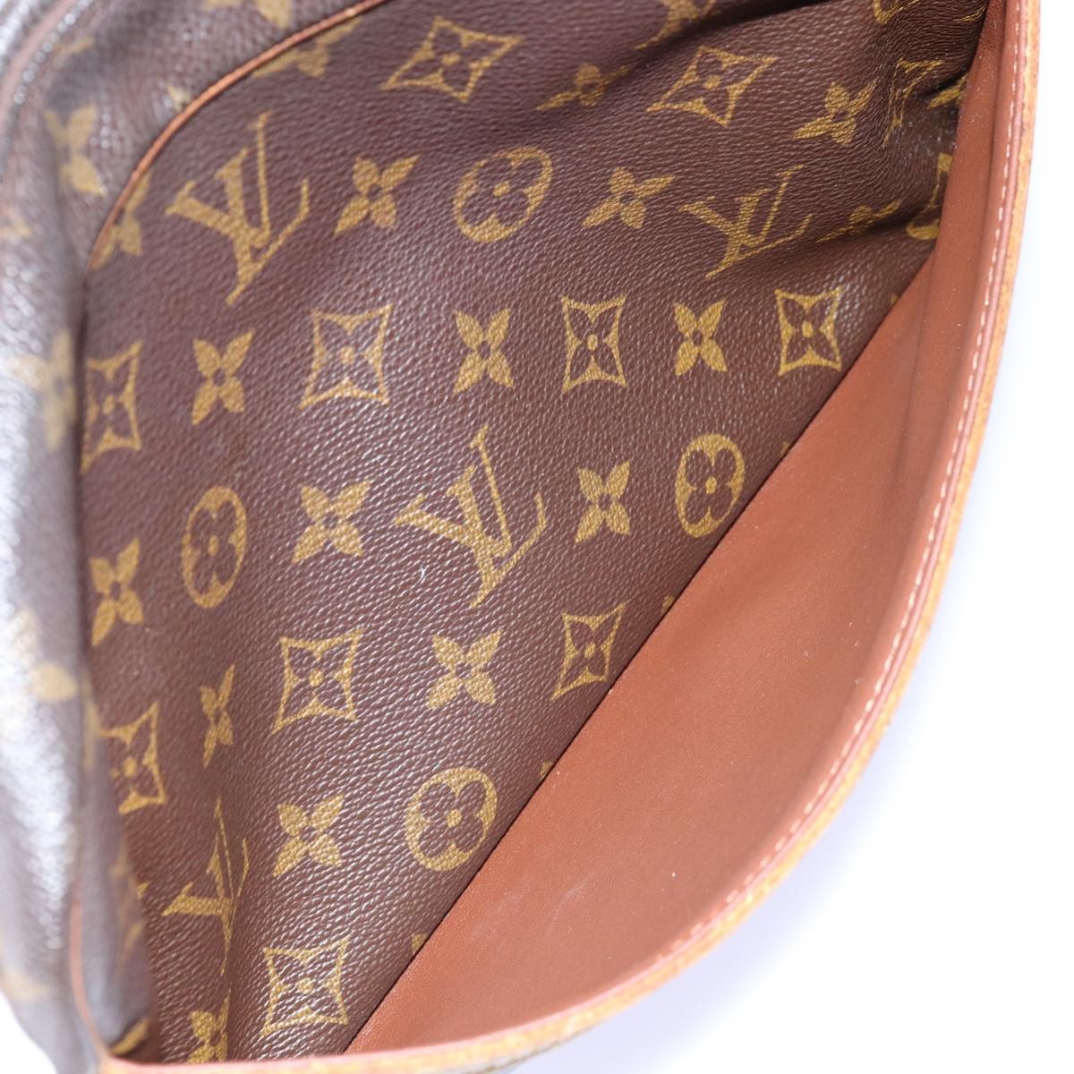 Louis Vuitton Compiegne Canvas, BROWN, CANVAS, Clutche & pouche