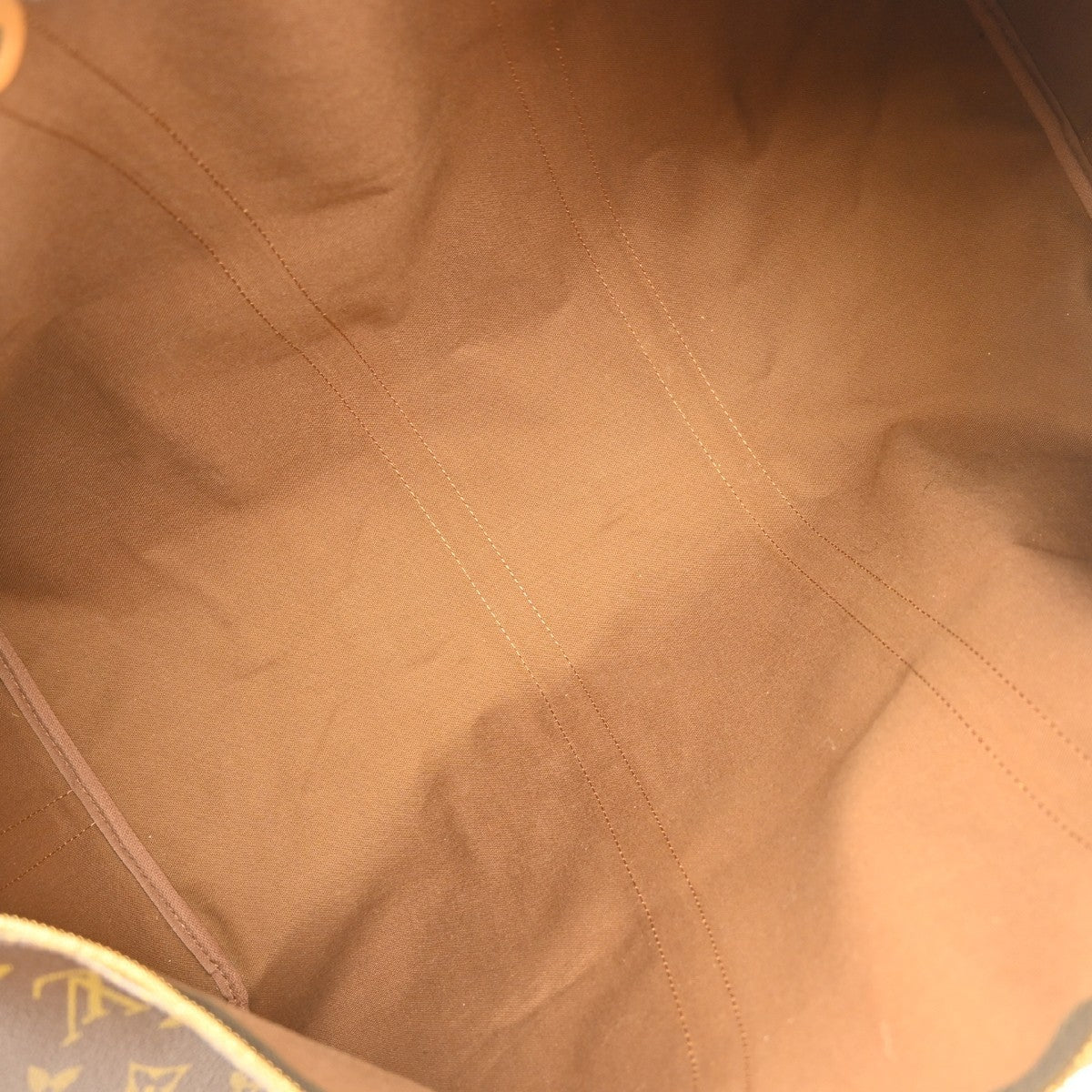 Louis Vuitton Keepall Bandouliere Bag Monogram Canvas, BROWN, CANVAS, Travel bag